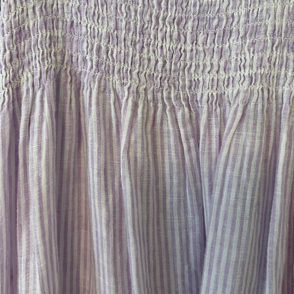 Hill House Lilac Linen Nap Dress - Picture 3 of 5